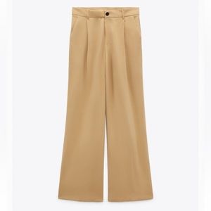 Zara Full Length Pants Camel size M